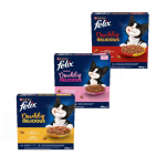 Felix Doubly Delicious Junior Karma kana ja kalkuniga ning k&ouml;&ouml;giviljadega 2&ndash;12 kuud 800 g