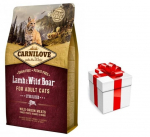 CARNILOVE Kass Lamb & Wild Boar Sterilised 6kg + &Uuml;llatus teie kassile