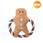 UNIQ PETS PLUS TOY FOR DOGS SQUEAKIES r&otilde;ngaga t&otilde;mblev lumememm koos vinguga 20&times;20cm