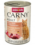 ANIMONDA Cat Carny Adult maitse: kana-, kalkuni- ja pardis&uuml;damed 400g
