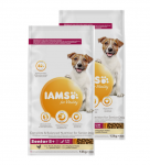 IAMS kuivtoit Vitality vanematele v&auml;ikestele ja keskmise suurusega koertele, v&auml;rske kanaga 2x12kg