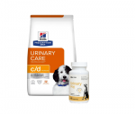 HILL'S PD Prescription Diet Canine c/d Urinary Care 1,5 kg + LAB-V Urinary Dog &ndash; abi uriiniteede infektsioonidega koertele 45 kapslit