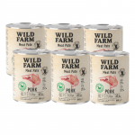 WILD FARM Pate Pork 800g gluteenivaba koeratoit