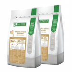 NATURES PROTECTION Kaalukontroll Steriliseeritud linnuliha krilliga t&auml;iskasvanud lindudele k&otilde;ikidest t&otilde;ugudest 2x12kg