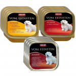 ANIMONDA Dog Vom Feinsten Junior maitse: segatud maitsed 12x150g