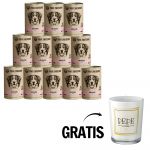 Paka Zwierzaka Veiseliha ja heeringas 12x400g + tasuta k&uuml;&uuml;nal