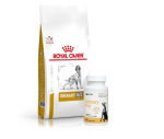 ROYAL CANIN Urinary U/C Low Purine UUC18 2 kg + LAB-V Urinary Dog &ndash; abi uriiniteede infektsioonidega koertele 45 kapslit