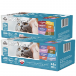 Frendi kassitoidu kotid liha- ja kalamaitselise kastmega 96x100g