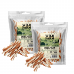 WILD FARM v&otilde;ileib kana ja tursaga 2x500g maiustused koertele