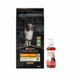 PRO PLAN Light Sterilised Toit t&auml;iskasvanud koertele igas suuruses, rikkalikult veiselihaga 14 kg + LAB V L&otilde;he&otilde;li koertele ja kassidele 500 ml