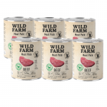 WILD FARM Pate Beef 800g gluteenivaba koeratoit
