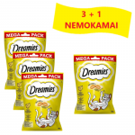 DREAMIES Mega Pack 180 g &ndash; maiuspala kassidele maitsva juustuga 3 + 1 TASUTA