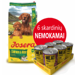 JOSERA Mother&Puppy 12,5 kg + JOSERA Meatlovers Pure Multipack 6x400 g TASUTA!!