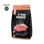 PAN MIĘSKO Veiseliha ja kalkun XS 3 kg