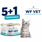 WF VET h&uuml;poallergeenne kassitoit sealihaga 85 g