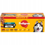 PEDIGREE Adult Protein+ m&auml;rgkoeratoit geelis 40x85 g