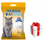 Premium Cat Clumping Bentoniitp&uuml;&uuml;nis - looduslik kassidele 5L