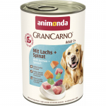 ANIMONDA GranCarno t&auml;iskasvanud koertele, maitse: l&otilde;he + spinat, 400 g