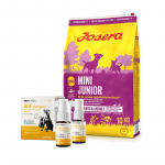 JOSERA Mini Junior 10 kg + Lab-V ADE Complex &ndash; A-, D- ja E-vitamiinikompleks koertele ja kassidele