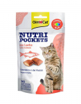 GIMCAT NUTRI POCKETS l&otilde;he suupiste Omega 3&6-ga 60g