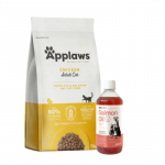 Applaws Adult Chicken Dry Cat Food 7,5kg + LAB V l&otilde;he&otilde;li koertele ja kassidele 500ml