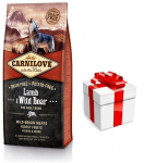 Carnilove Lambaliha ja metssiga t&auml;iskasvanutele 12kg + &uuml;llatus koerale