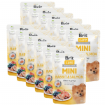 Brit Care Mini J&auml;nes ja l&otilde;hefilee kastmega 12x85g