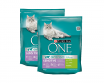 Purina One Cat Sensitive kalkunitoit 2x800g