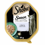 SHEBA Sauce Collection salve 85g - m&auml;rg t&auml;istoit t&auml;iskasvanud kassidele, vasikaliha t&uuml;keldatud, kastmes