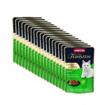 ANIMONDA Cat Vom Feinsten t&auml;iskasvanud kassidele j&auml;nese + kanafilee 18x85g kotike