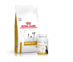 ROYAL CANIN Urinary S/O USD 20 v&auml;ikestele koertele 1,5 kg + LAB-V Urinary Dog &ndash; abi uriiniteede infektsioonidega koertele 45 kapslit
