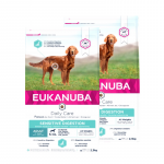 Eukanuba koeratoit Daily Care Adult Sensitive Digestion k&otilde;ik t&otilde;ud kana 2x2,3 kg kott