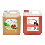 BOTANIQA FOR EVER BATH &scaron;ampoon A&ccedil;a&iacute; & granaat&otilde;un &scaron;ampoon 5L + LAB V l&otilde;he&otilde;li koertele ja kassidele 5000ml