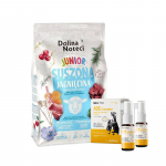 DOLINA NOTECI Premium Junior Lamb - kuivtoit koertele 4 kg + Lab-V ADE Complex - A-, D- ja E-vitamiinikompleks koertele ja kassidele