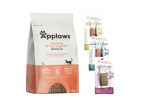 " Applaws Adult Chicken with Extra Salmon kuivtoit 7,5 kg + Tenderloin 3x30g mix kassidele