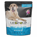 Leopold Premium linnulihaga 500g - 65% liha - koerale
