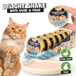 UNIQ PETS FRUITY SHAKE 60 g x 6 t&uuml;kki kasside m&auml;rgtoit. Kreemjas shake pardiga ja pirniga