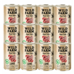 Wild Farm Pate Lamb 12x400g gluteenivaba lambaliha koeratoit