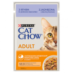 PURINA Cat Chow Adult Lambaliha ja rohelised oad 85g Sachet