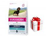 Eukanuba t&otilde;u-spetsiifiline t&auml;iskasvanud taksikoer 2,5 kg  + KINGITUS TEIE KOERALE