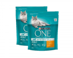 Purina One Cat Adult Chicken Food 2x800g