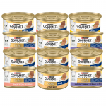Purina Gourmet Gold pasteet Segatud maitsed 72x85g
