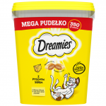 DREAMIES Mega Box 350 g - lisatoit t&auml;iskasvanud kassidele, maitsva juustuga