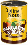 DOLINA NOTECI PREMIUM SUPERFOOD k&auml;nguru ja veiseliha 6x400g