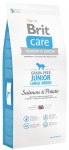 BRIT CARE GRAIN FREE JUNIOR LARGE SALMON & POTATO - 3KG + &uuml;llatus koerale