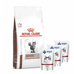 ROYAL CANIN Hepatic HF 26 2 kg + ENZO VET Hepatic kana pasteet kassidele 3x100 g