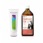 BOTANIQA niisutav ja kaitsva toimega mask 250 ml + Lab-V 100% l&otilde;he&otilde;li k&otilde;ikide vanuste koertele ja kassidele 500 ml k&uuml;lmpressitud