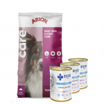 Arion Hypoallergenic 12 kg + ENZO VET H&uuml;poallergeeniline toit kalkuniga koertele 3x400 g