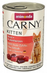 ANIMONDA Cat Carny Kitten maitse: veiseliha, kalkunis&uuml;da 12x400g