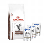 ROYAL CANIN Gastro Intestinal Moderate Calorie GIM 35 2 kg + ENZO VET Soole lamba kastmega kassidele 3x100 g